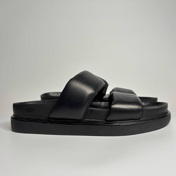 Vagabond Shoes - Vagabond Shoemakers Erin Leather Double Band Sandal in Black
